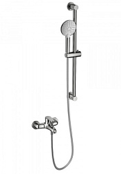 Смеситель для ванны с душевым гарнитуром WONZON & WOGHAND, Хром (WW-AE3205-CR)