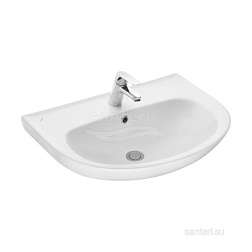 Умывальник Прайм с переливом белый (НОВИНКА)