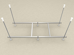 Сборный каркас к ванне Мия 120см (шпильки)