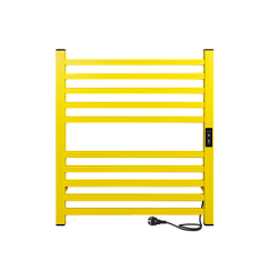 Полотенцесушитель Attic (electro) 60/50 (таймер, скр.монтаж, унив.подкл.R/L, Italic Yellow) INDIGO