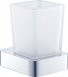 Стакан для зубных щеток с держателем WONZON & WOGHAND, Хром (WW-8321)