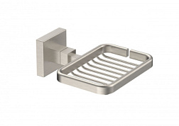 Мыльница с держателем WONZON & WOGHAND, Брашированный никель (WW-8924-BN)