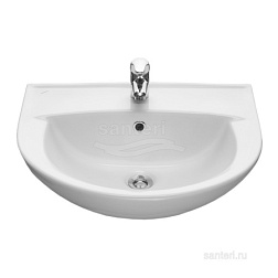 Умывальник Виктория с переливом белый