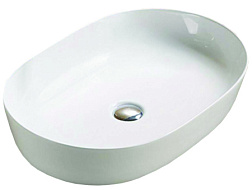 AZ-2143P SP Раковина накладная. Размер 600*415*135  глянец белая