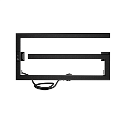 Полотенцесушитель Sigma (electro) 30/60 (таймер, скр.монтаж, унив.подкл.R/L, Черный муар) INDIGO