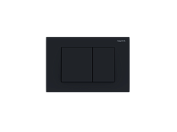 KDI-0000012 (001D) Панель смыва Черная матовая (клавиши квадрат)