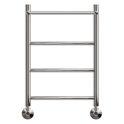 Полотенцесушитель водяной Point Афина PN04146P П3 400x600 с полкой, хром