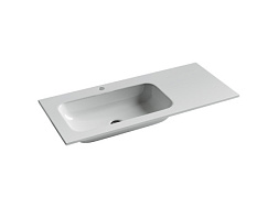 Умывальник накладной прямоугольный Element 1010*457*137мм, чаша слева