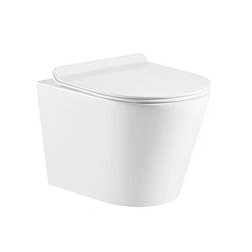 Azario Vento Унитаз подвесной безободковый 490*365*360 (аналог Teramo AZ-0053)