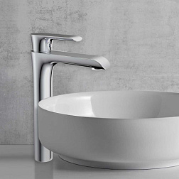 Смеситель для раковины Esse VBF-1E2CH однорычажный, хром, , шт