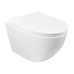 Azario Gloria Унитаз подвесной безободковый 49*37*36