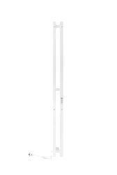 Полотенцесушитель Style PRO (electro) 120/10 (скр.монтаж, унив.подкл.R/L, Белый матовый) INDIGO