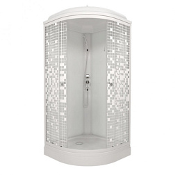 ДК Мозаика 100*100 А (7 мест+сифон D90мм)