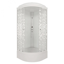 ДК Мозаика 100*100 В (7 мест+сифон D50мм)