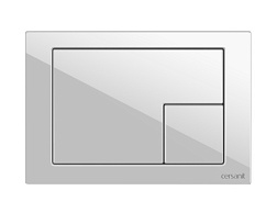 Кнопка Cersanit CORNER для LINK PRO/VECTOR/LINK/HI-TEC пластик белый