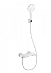 Смеситель для ванны с душем WONZON & WOGHAND, Белый матовый (WW-A30902-MW)