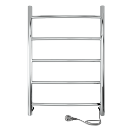 Полотенцесушитель Arc б/п (electro) 60/40 (скр.монтаж, унив.подкл.R/L, Полиров.) INDIGO