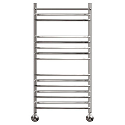 Полотенцесушитель водяной Point Альфа PN05150SP П14 500x1000 с полкой, хром