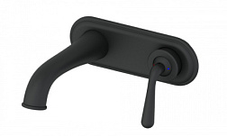 Смеситель для раковины встраиваемый WONZON & WOGHAND, Черный матовый (WW-88869008-MB)