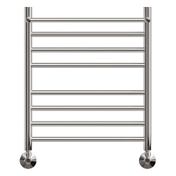 Полотенцесушитель водяной Point Аврора премиум PN10156SP П7 500x600 с полкой, хром