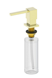 Дозатор мыла WONZON & WOGHAND, Брашированное золото (WW-88SD01-BG)