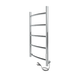 Полотенцесушитель Arc Lux б/п (electro) 70/30 (таймер, скр.монтаж, унив.подкл.R/L, Полиров.) INDIGO