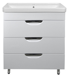 Комплект Тумба Стиль- 70/3 Н "Соло" (700х880х480) с раковиной Monte 70 (CS00070756)
