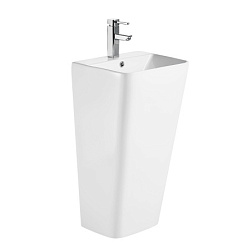 FRETTA SQUARE Раковина напольная отдельностоящая прямоугольная. Размер 440х380х835 мм