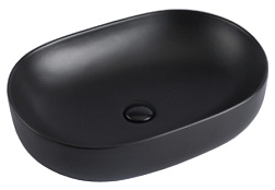 AZ-2196MDH Раковина накладная матовый тёмно-серый. Размер 600*415*135 мм