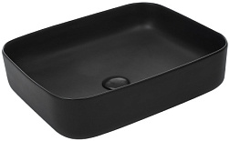 AZ-2195-MB   раковина  500x390x140 черная матовая