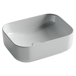 Умывальник чаша накладная прямоугольная Element 400*305*140мм