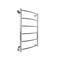 Полотенцесушитель Arc б/п (н.р.1") 70/40 м/о 60 бок.подкл. (к-2, Полиров.) INDIGO