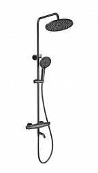 Душевая система с термостатом WONZON & WOGHAND, Темный графит (WW-B3031-A2-BGG)