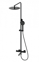 Душевая система с термостатом WONZON & WOGHAND, Черный матовый (WW-88739903-MB)