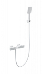 Смеситель для душа с термостатом WONZON & WOGHAND, Белый матовый (WW-B2025-A-MW)