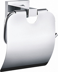 Держатель для туалетной бумаги с крышкой WONZON & WOGHAND, Хром (WW-9726)