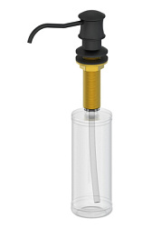 Дозатор мыла WONZON & WOGHAND, Черный матовый (WW-88SD03-MB)