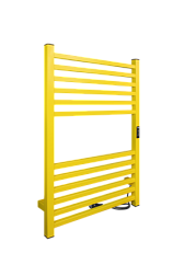 Полотенцесушитель Attic (electro) 80/50 (таймер, скр.монтаж, унив.подкл.R/L, Italic Yellow) INDIGO