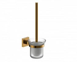 Туалетный ершик в комплекте WONZON & WOGHAND, Темное золото (WW-8919-DG)