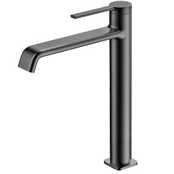 AQM6414GM Asti Смеситель для раковины однорычажный, Gun metal