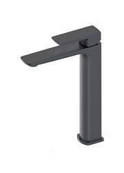 Смеситель для раковины высокий WONZON & WOGHAND, Темный графит (WW-88239003-BGM)