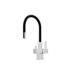 Смеситель для кухни SANCOS Arno с гибким изливом и возможностью подключения фильтра для воды, цвет х